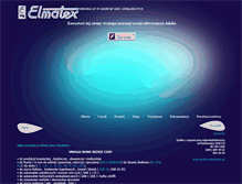 Tablet Screenshot of elmatex.pl